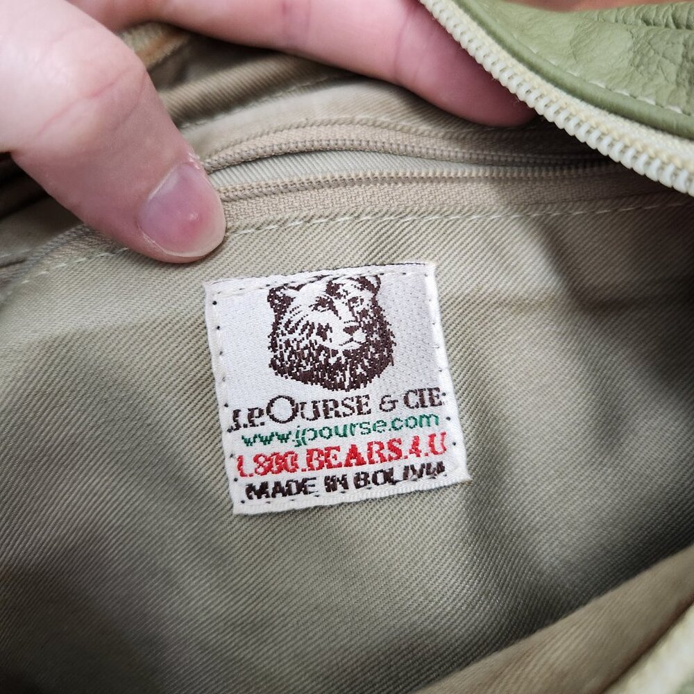 JP Ourse & Cie Kangaroo Backpack Purse in Kiwi - Picture 8 of 10